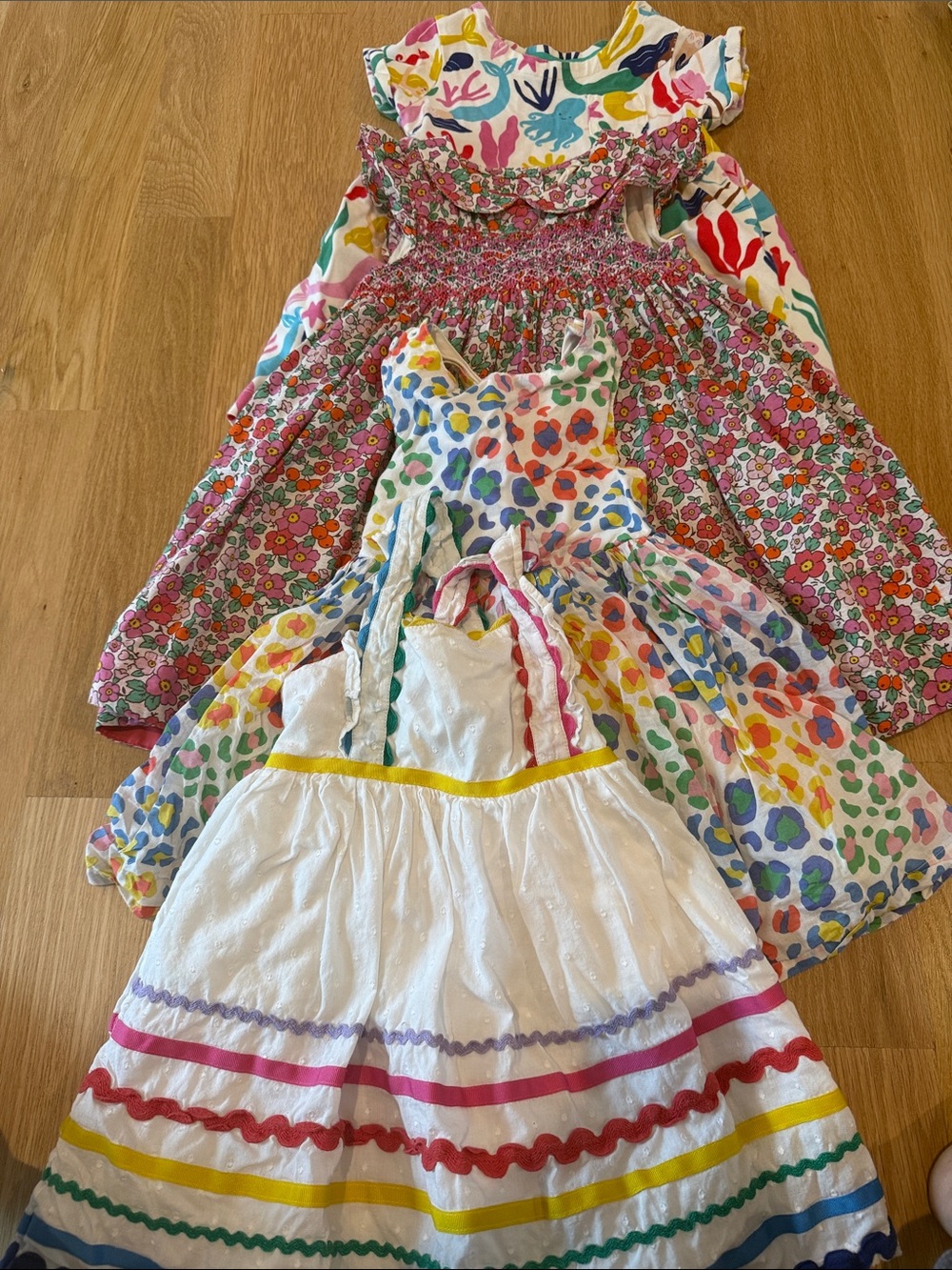 Boden Girls Multi-Color summer dress bundle
